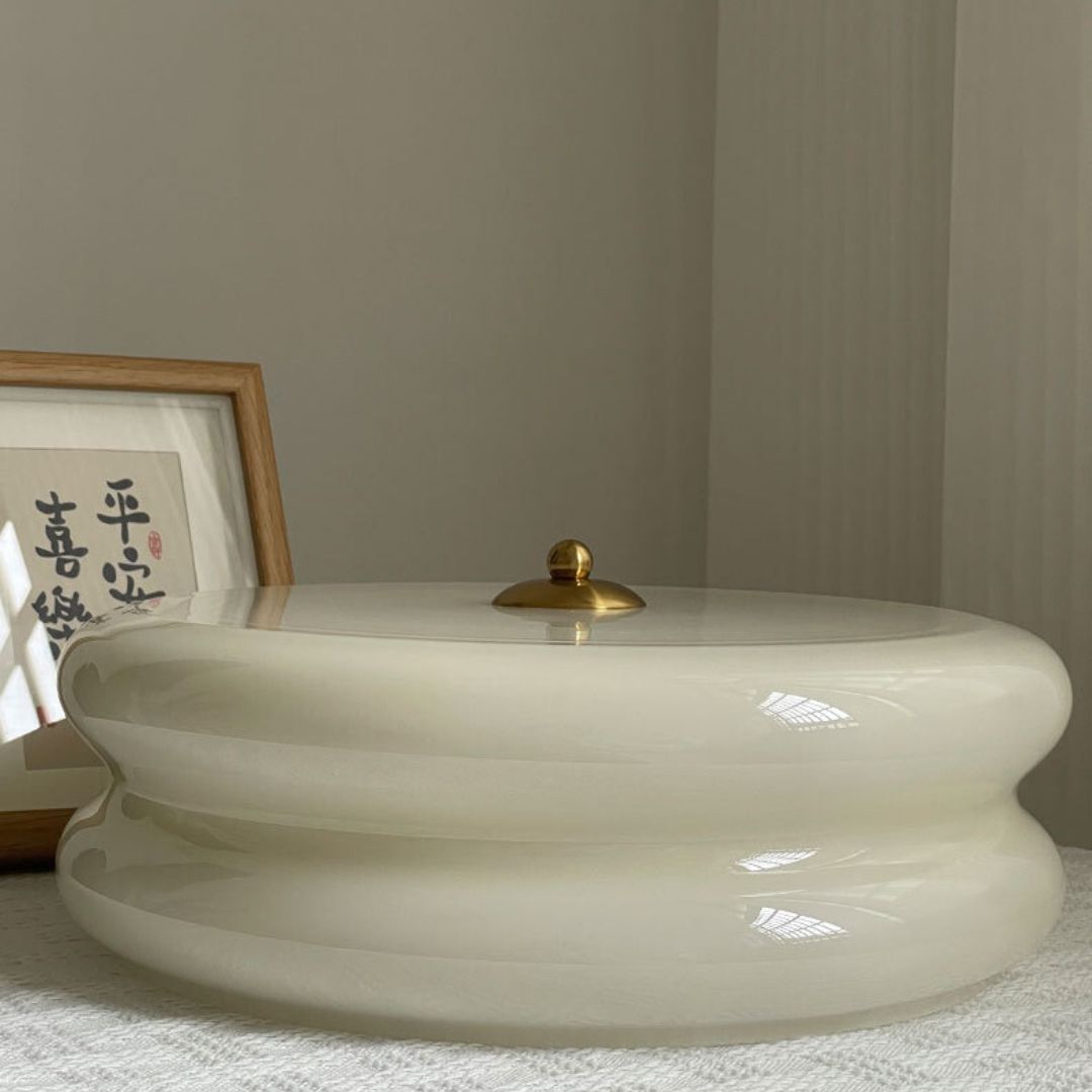 Mid century flush mount light-labpiecesign