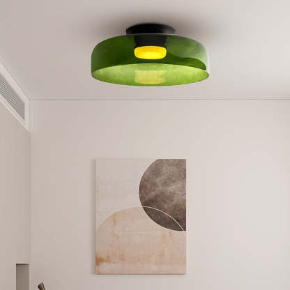 Medieval Flush Mount Glass Ceiling Lamp Design-labpiecesign