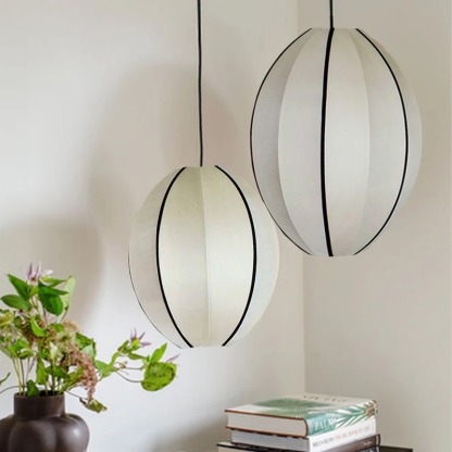 Nordic Fabric Lampshade, Kitchen Pendant Light-labpiecesign