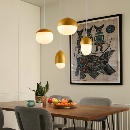 Nordic Creative Modern Home Lighting Castanea suspension lamp-labpiecesign