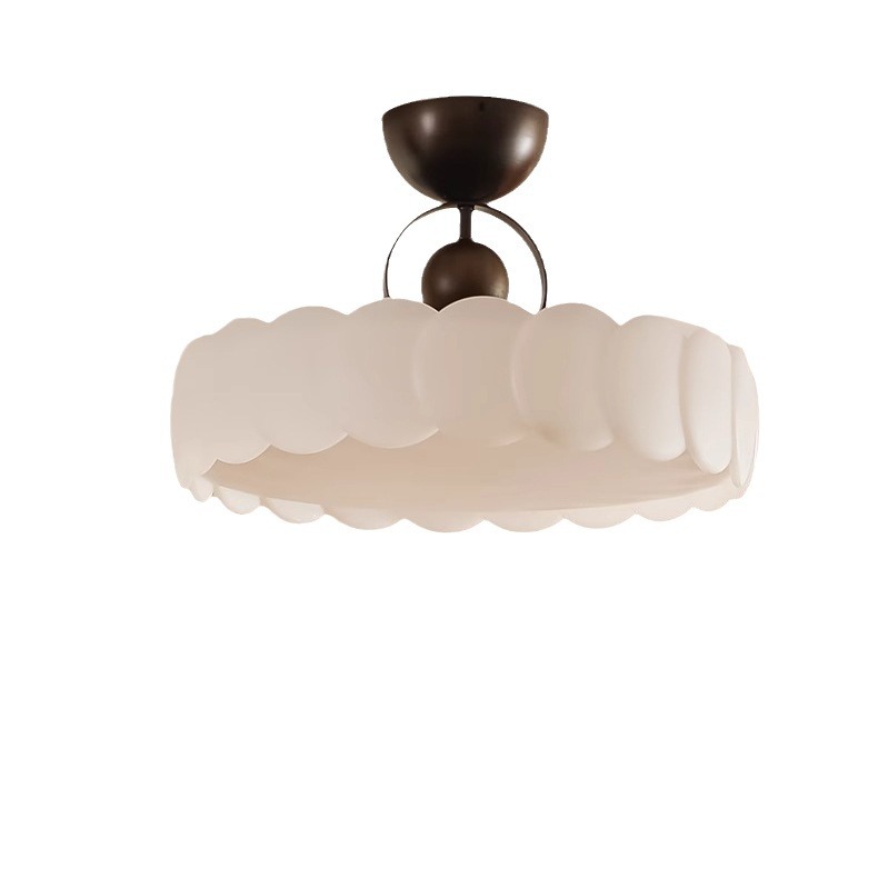 Second-hand cream style master bedroom princess room lamps