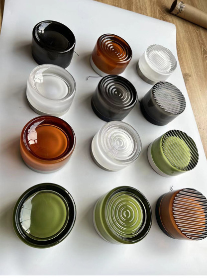 Glass Surface Mount Sconce