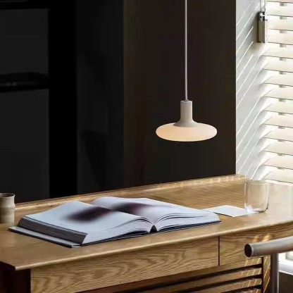 Nordic cream style bedroom bedside glass chandelier