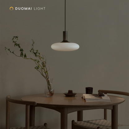 Nordic cream style bedroom bedside glass chandelier