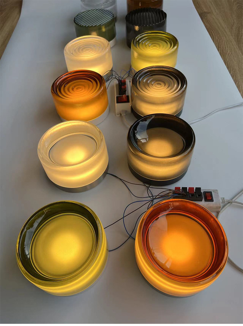 Glass Surface Mount Sconce