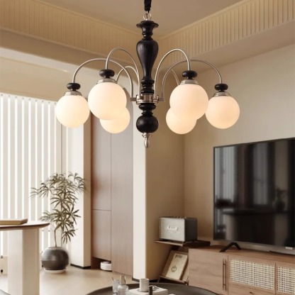 Medieval style study and restaurant chandelier