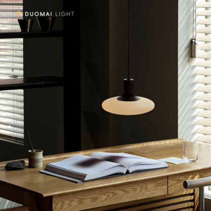 Nordic cream style bedroom bedside glass chandelier