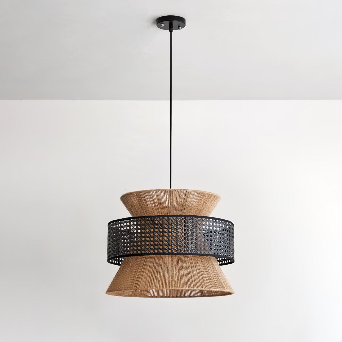 Rattan Bamboo Pendant Lamp-labpiecesign