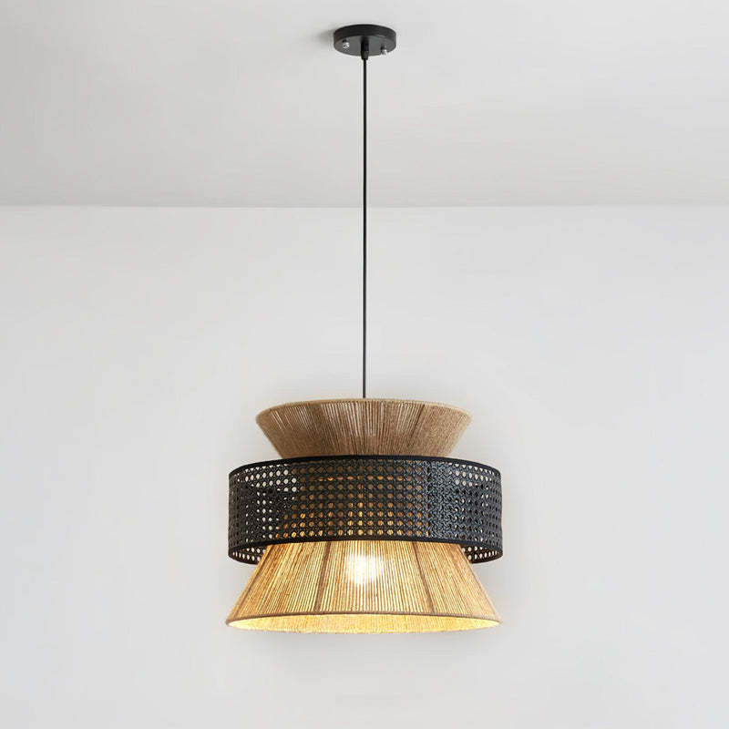 Rattan Bamboo Pendant Lamp-labpiecesign