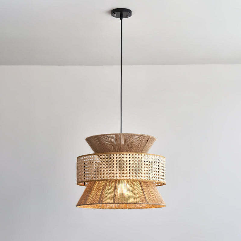 Rattan Bamboo Pendant Lamp-labpiecesign