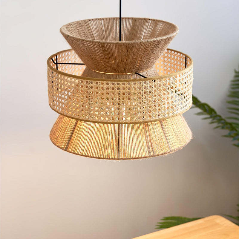 Rattan Bamboo Pendant Lamp-labpiecesign