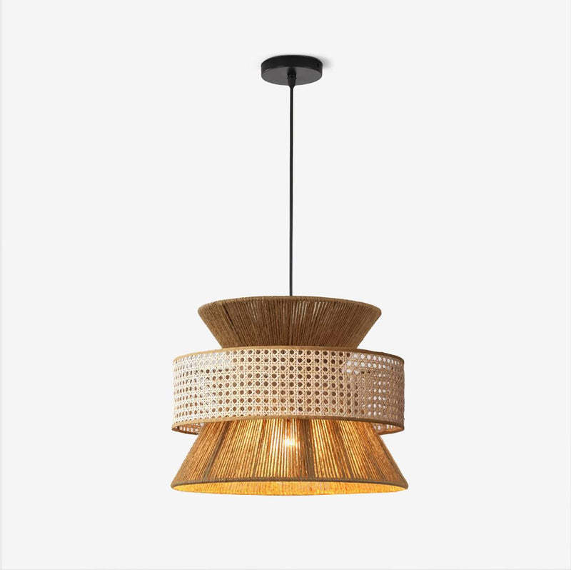 Rattan Bamboo Pendant Lamp-labpiecesign
