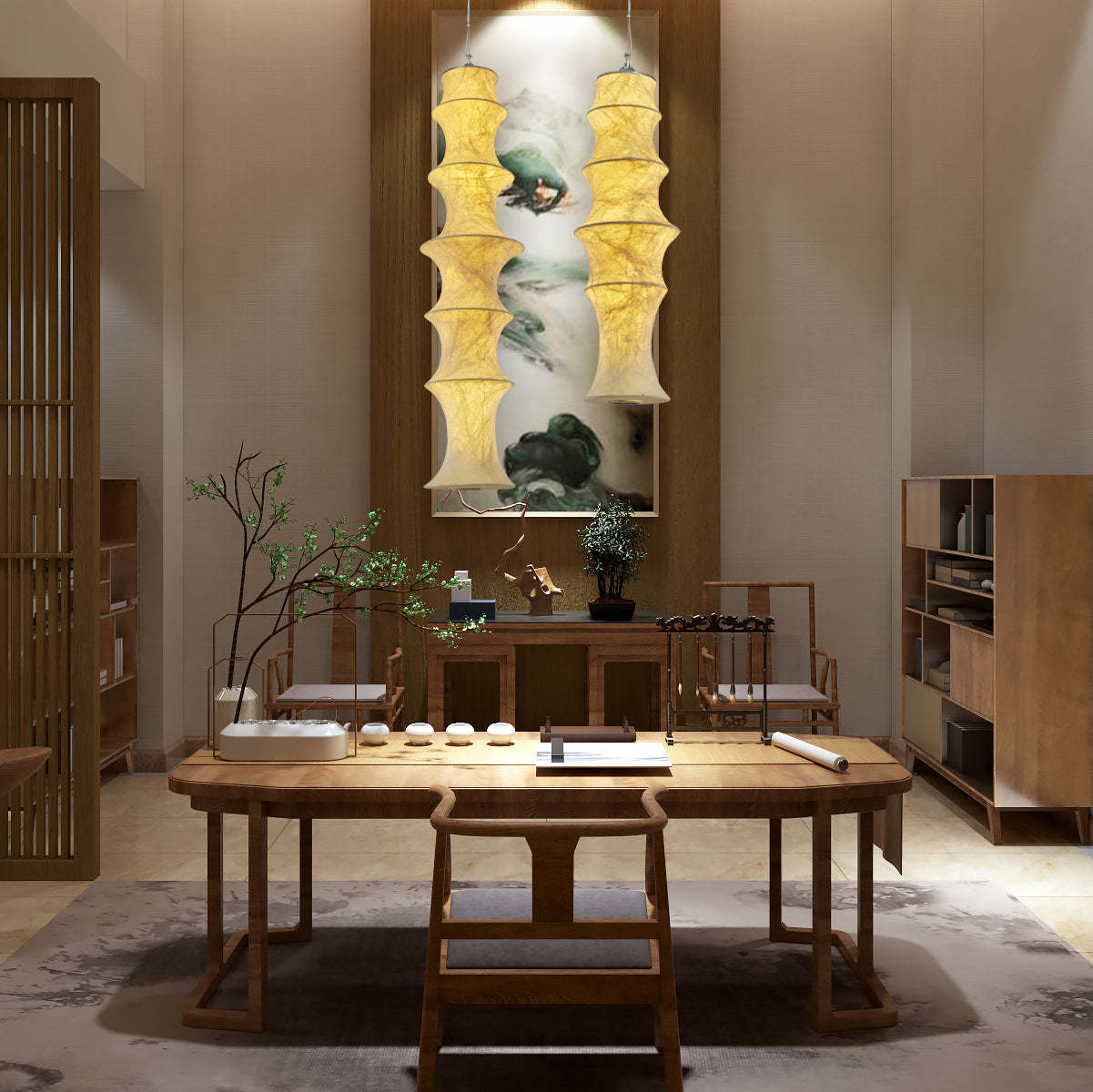 Silk Falkland Pendant Lamp-labpiecesign