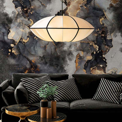 Silk Oval Pendant Light-labpiecesign