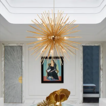 Modern Striking sphere sunburst starchandelier -labpiecesign