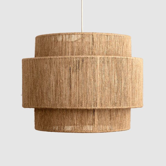 Rotate Hemp Rope Hanging Light Bohemian Furniture Light-labpiecesign