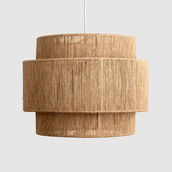 Rotate Hemp Rope Hanging Light Bohemian Furniture Light-labpiecesign