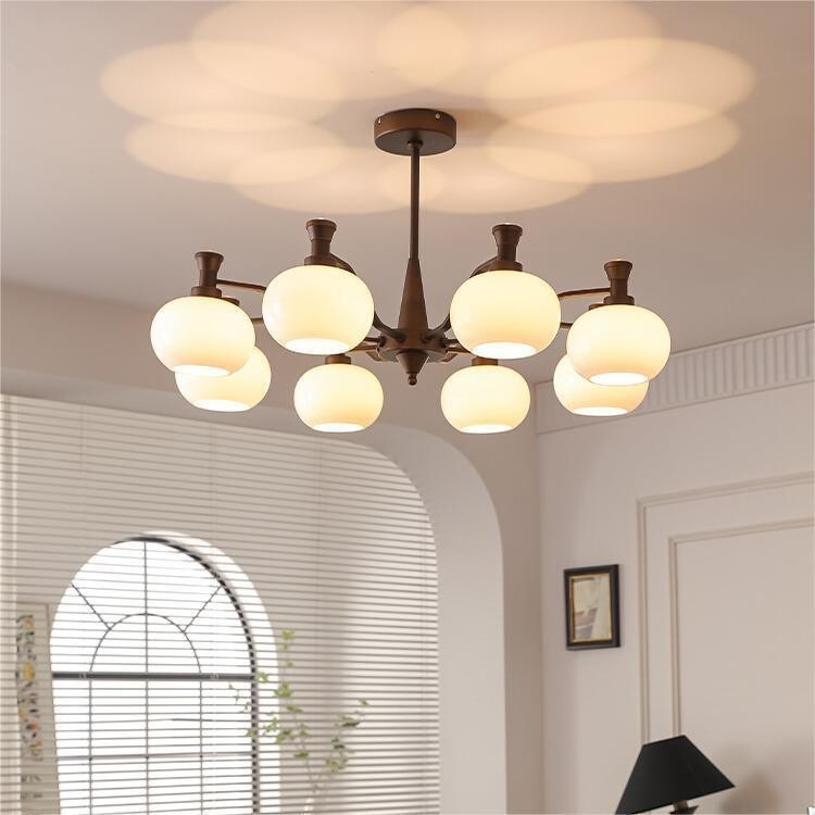 Medieval style American living room chandelier