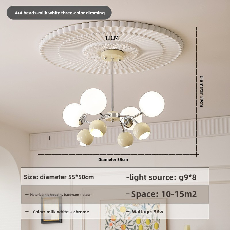 Living Room Chandelier Medieval Bauhaus Cream Style Chandelier