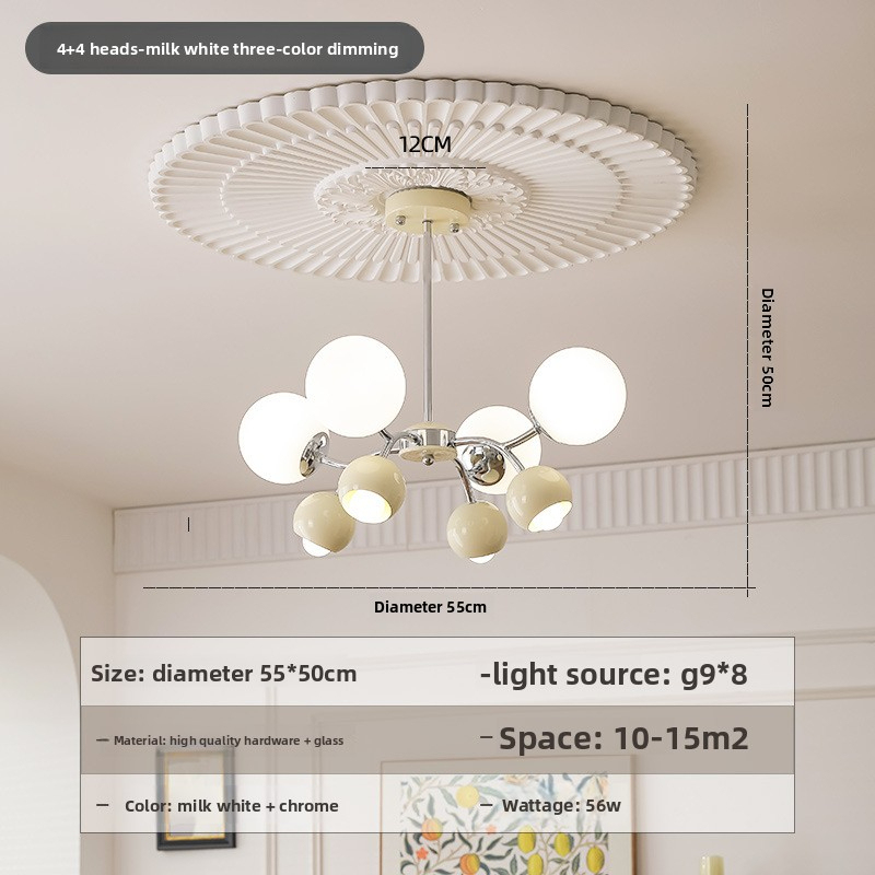 Living Room Chandelier Medieval Bauhaus Cream Style Chandelier