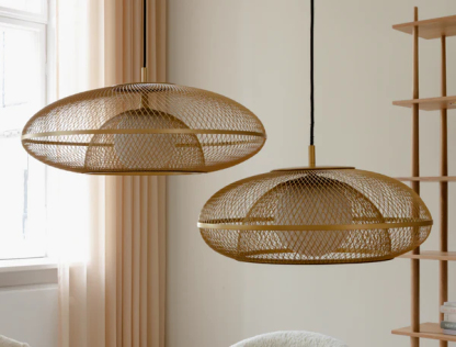 Japanese style wabi-sabi retro restaurant chandelier Zen
