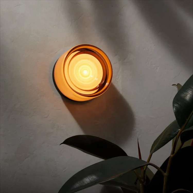 Glass Surface Mount Sconce