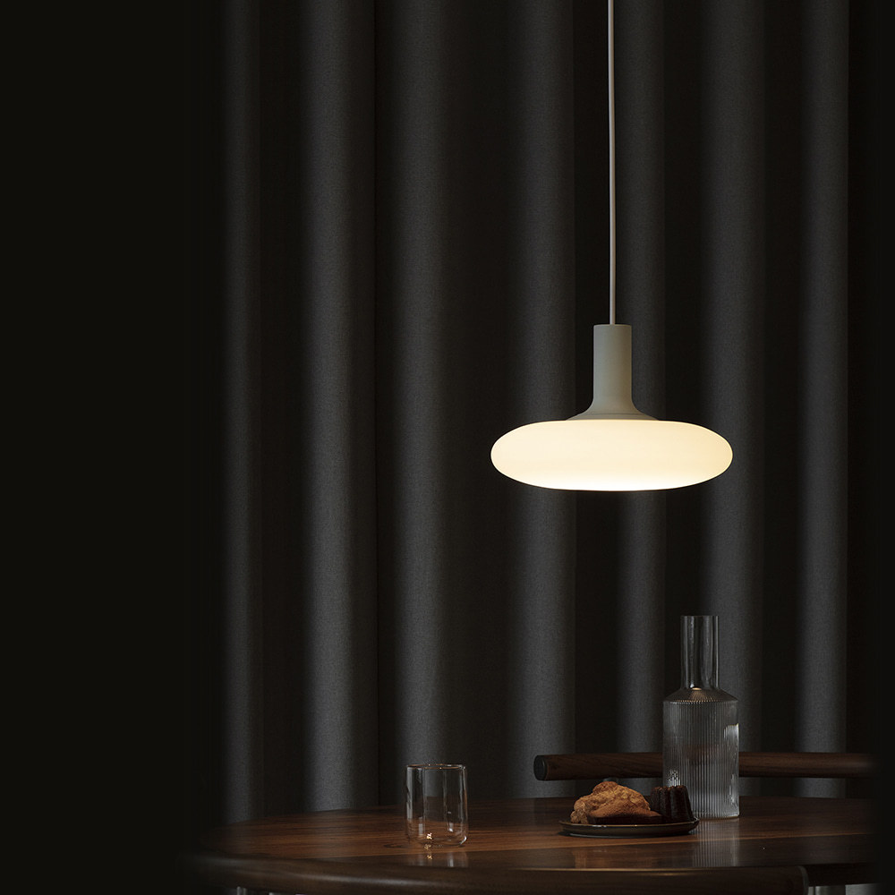 Nordic cream style bedroom bedside glass chandelier