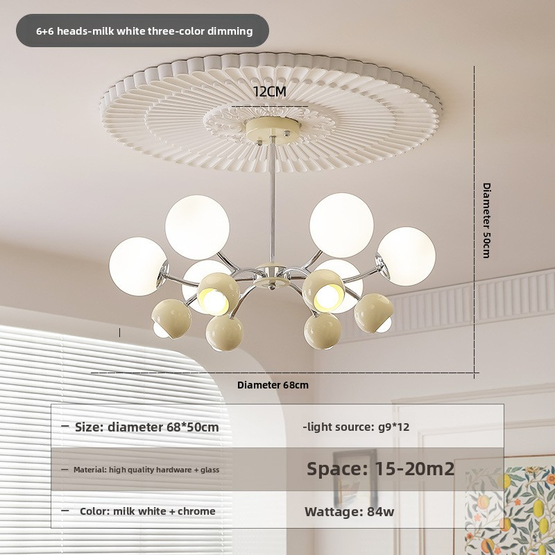 Living Room Chandelier Medieval Bauhaus Cream Style Chandelier