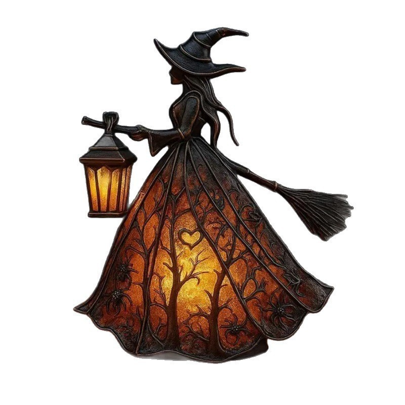 🧙 Halloween Witch Table Lamp 