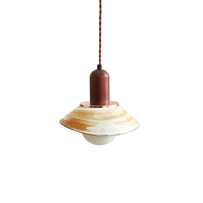 Japanese Ceramic Pendant Light  for Bedroom