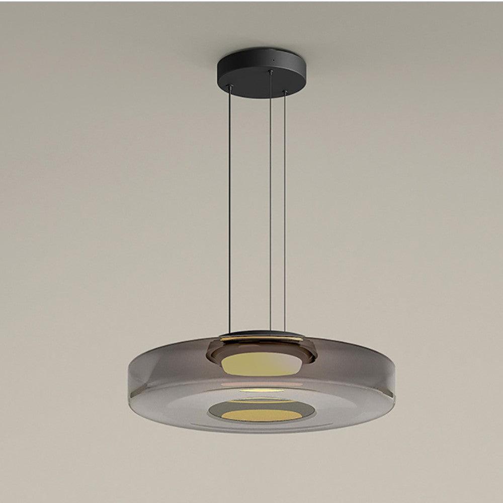 Nordic Creative Clear Tinted Glass Pendant Lighting
