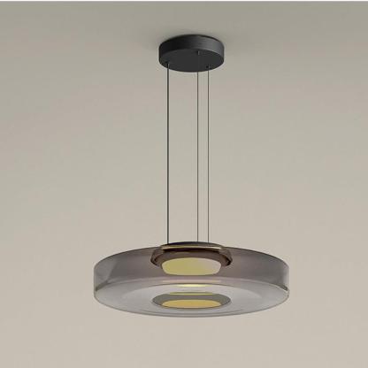 Nordic Creative Clear Tinted Glass Pendant Lighting