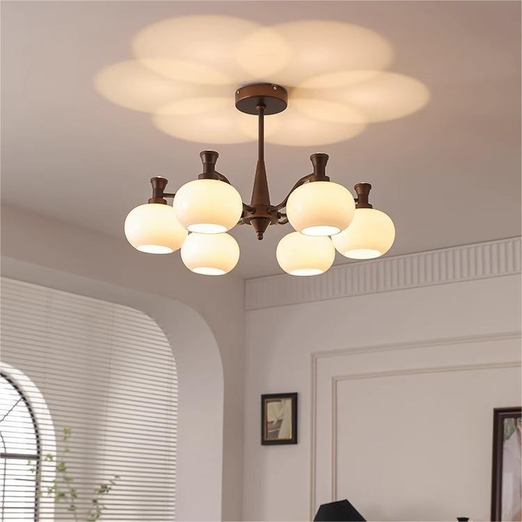 Medieval style American living room chandelier