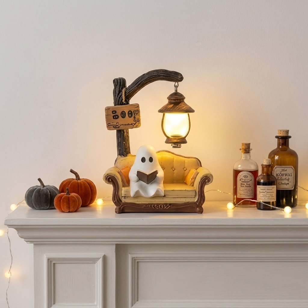 👻 Halloween Ghost Table Lamp