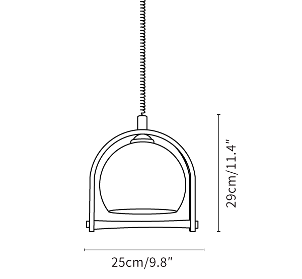 Kleine Stretchable Pendant Lamp