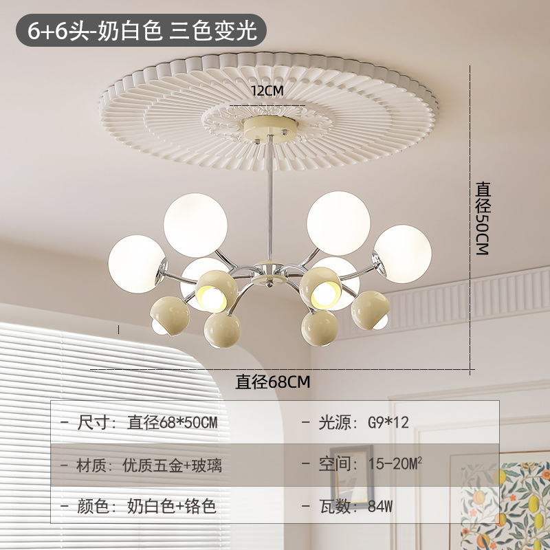 Living Room Chandelier Medieval Bauhaus Cream Style Chandelier