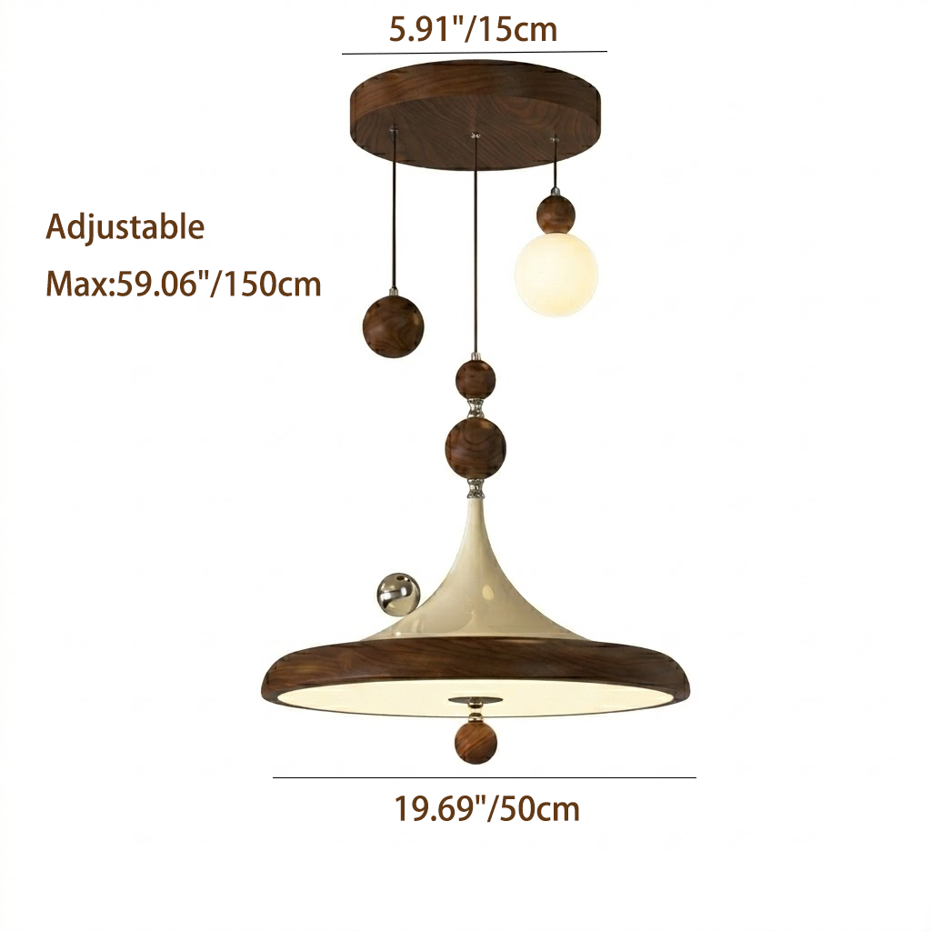 Modern Metal Multi-Sphere LED Pendant Light for Dining Room