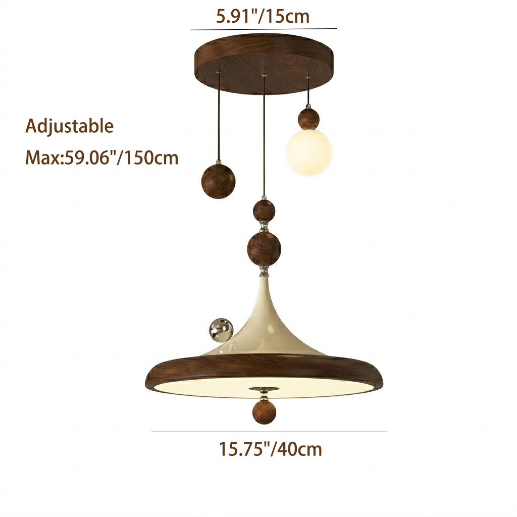 Modern Metal Multi-Sphere LED Pendant Light for Dining Room