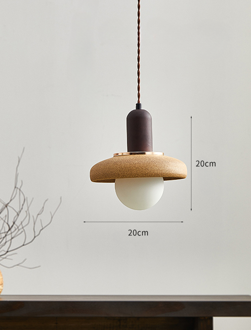 Antique Ceramic Pendant Lamp for Bedroom Study or bar counter