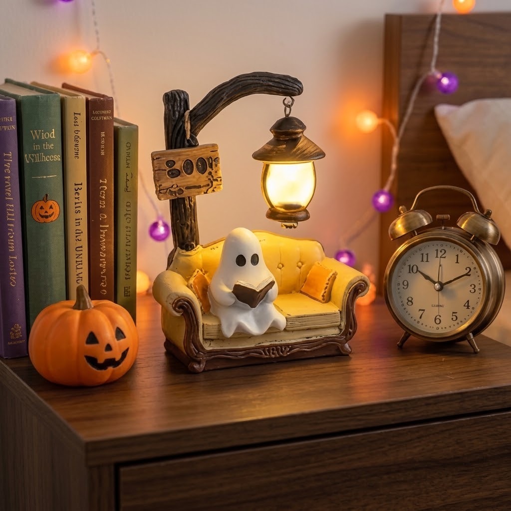 👻 Halloween Ghost Table Lamp
