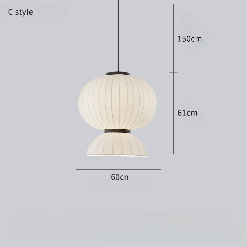 Retro Silk Chandelier for Restaurants