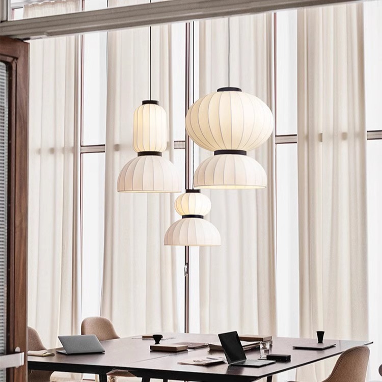Retro Silk Chandelier for Restaurants