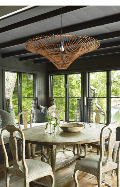 Wabi-sabi Japanese style  Pendant Light Rattan Ceiling Lampshade-labpiecesign