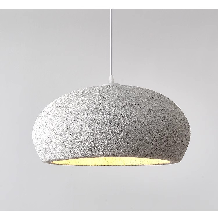 Wabi-sabi style chandelier retro simple pendant light-labpiecesign