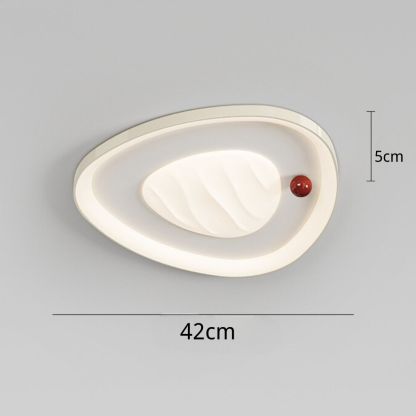 2024 new cream style Master bedroom triangle modern ceiling light-labpiecesign