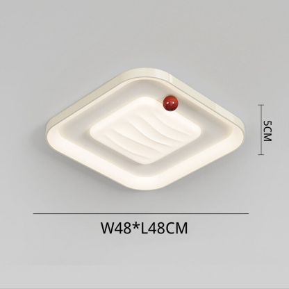 Master bedroom ceiling light 2024 new cream style bedroom light simple modern ceiling light-labpiecesign
