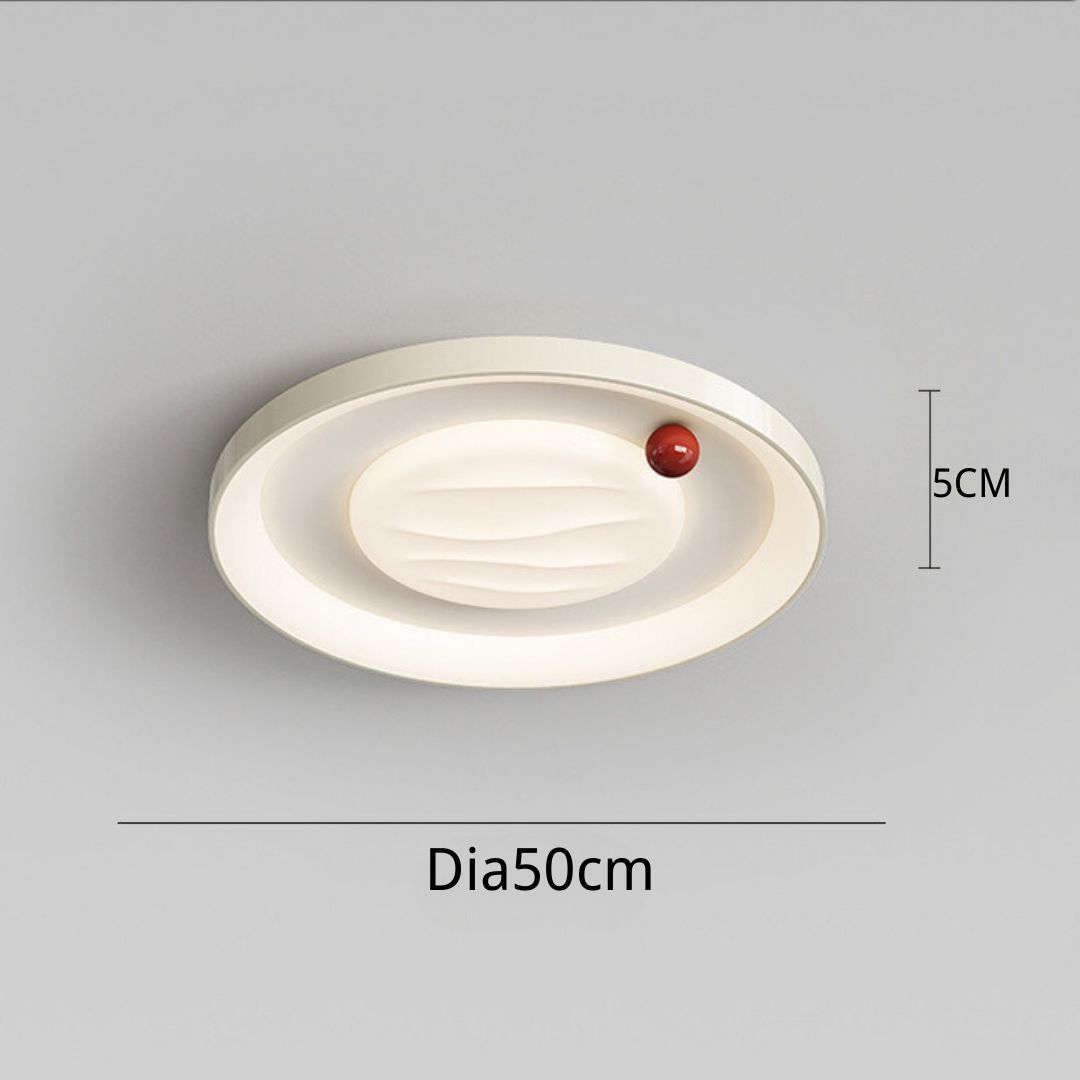 Master bedroom ceiling light 2024 new cream style bedroom light simple modern ceiling light-labpiecesign