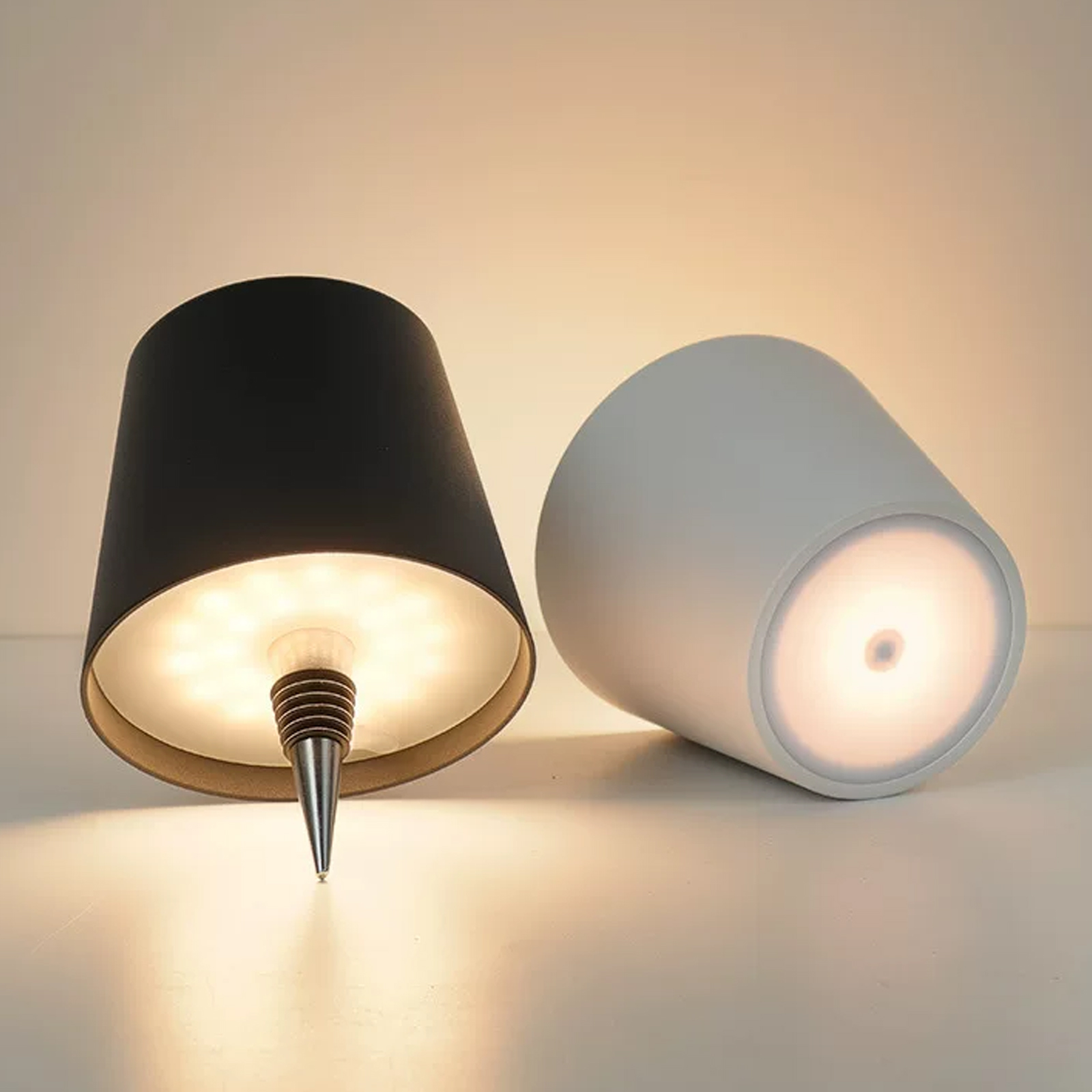 Minimalist LED Bottle Table Lamp