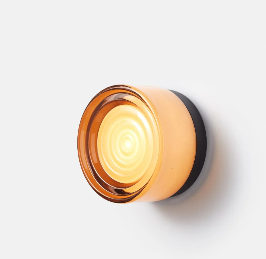 Glass Surface Mount Sconce