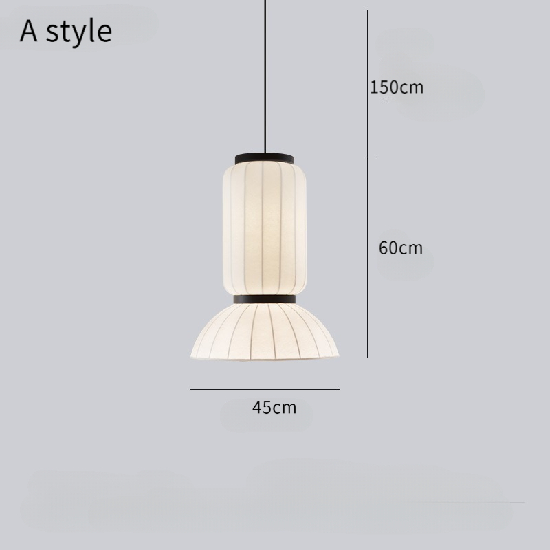 Retro Silk Chandelier for Restaurants